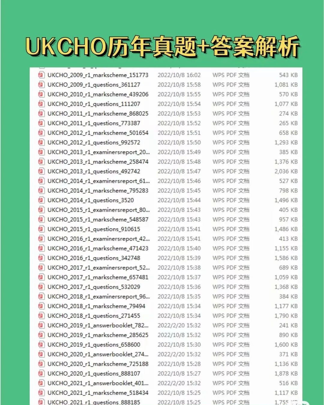 UKChO