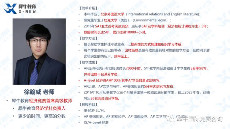 IGCSE经济