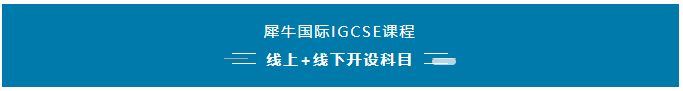 IGCSE课程