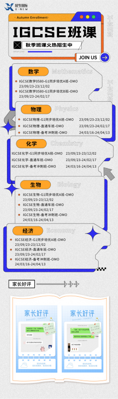 IGCSE课程