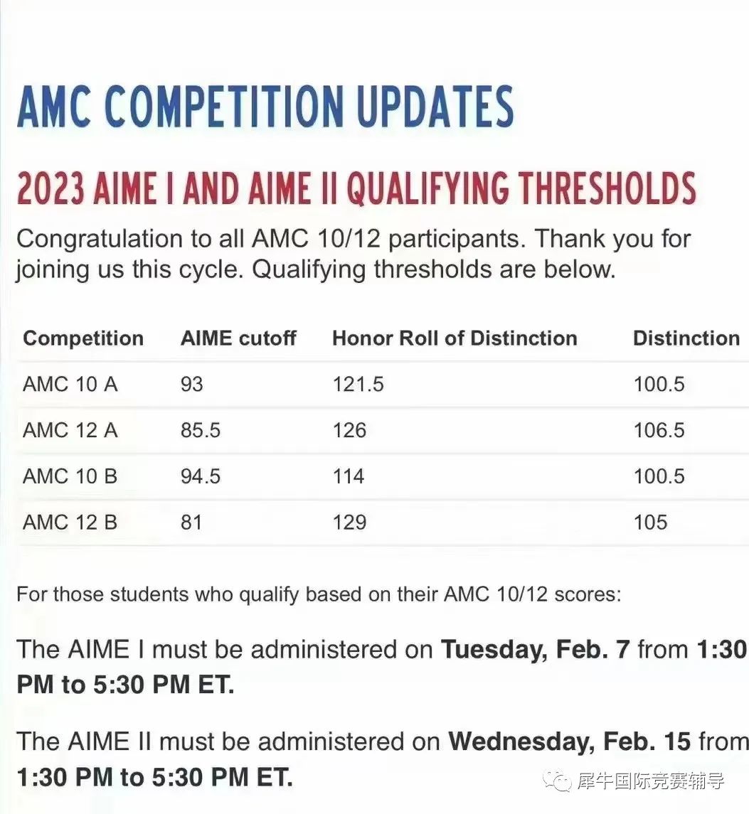 AIME数学竞赛