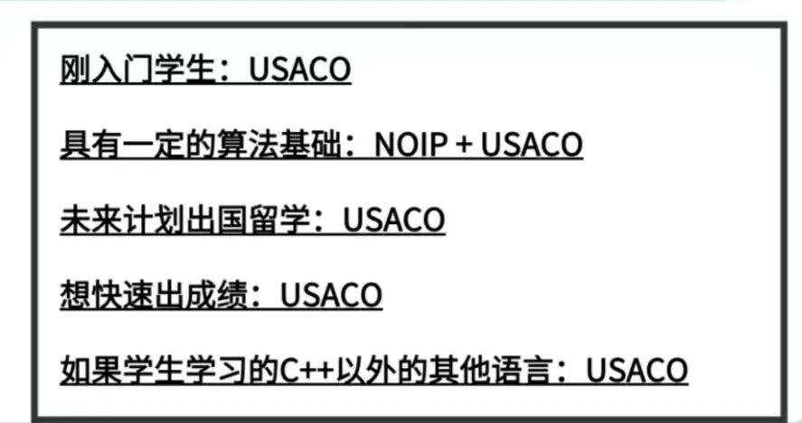 USACO计算机竞赛