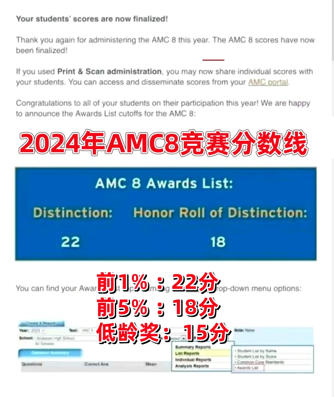 AMC8数学竞赛