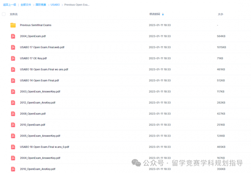 BBO竞赛