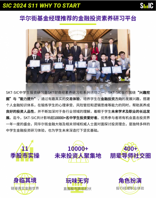 SIC中学生投资挑战赛