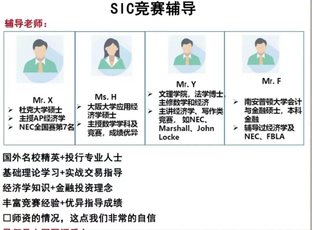 SIC中学生投资挑战赛