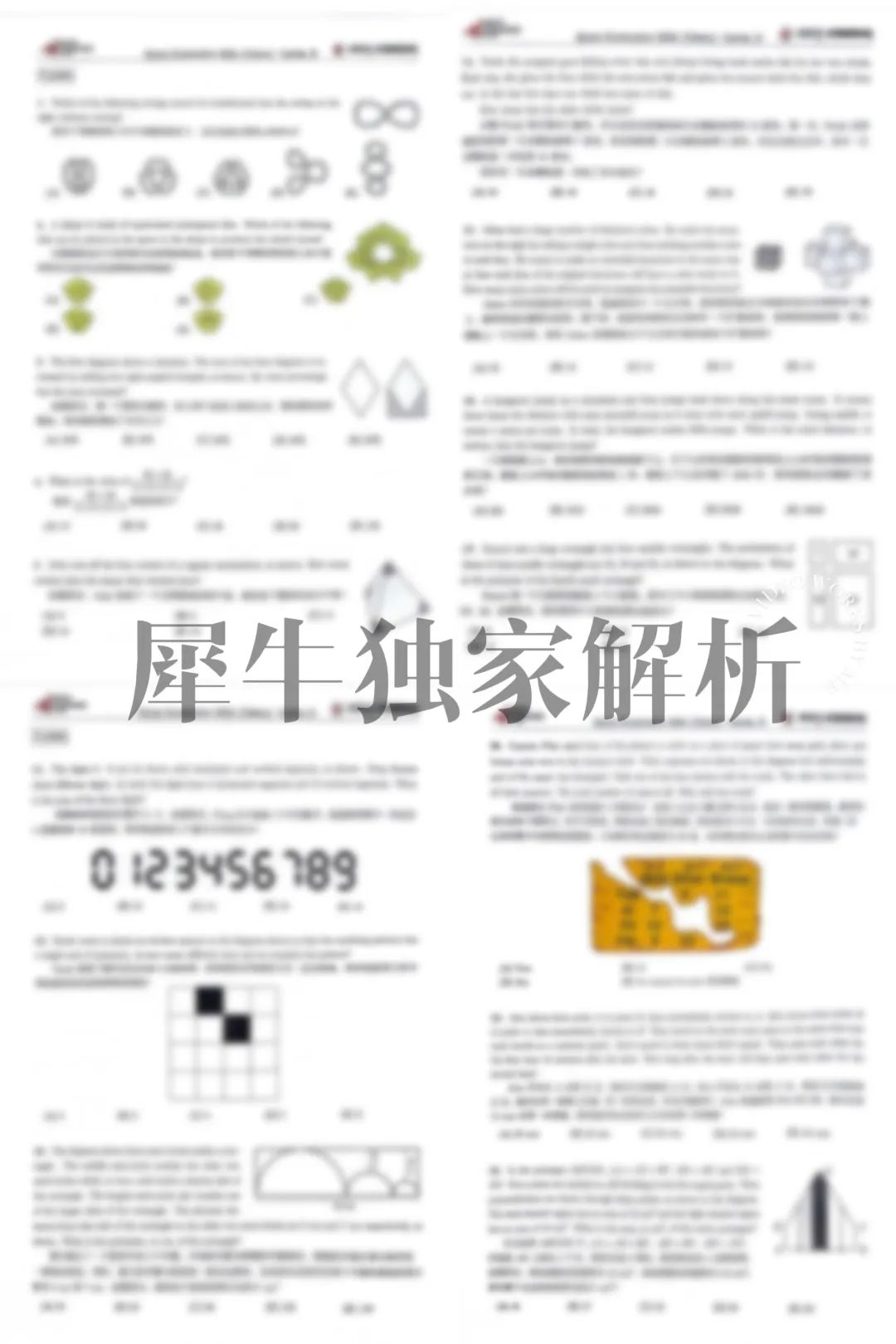袋鼠数学竞赛