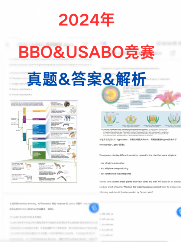 BBO生物竞赛
