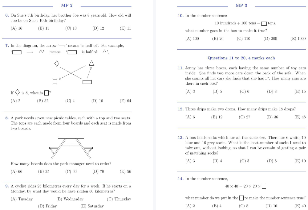 澳洲AMC数学竞赛,澳洲AMC竞赛,澳洲AMC培训班,AMC数学竞赛,AMC竞赛,AMC培训班,AMC真题,袋鼠数学竞赛,Math Kangaroo,袋鼠数学真题,2024年袋鼠数学竞赛报名,袋鼠数学竞赛课程培训辅导,