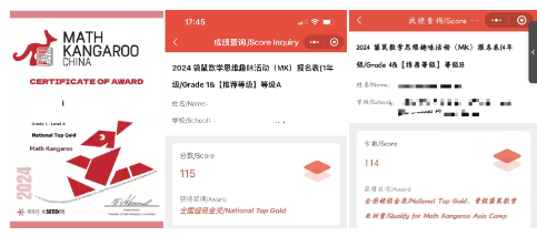 袋鼠数学竞赛