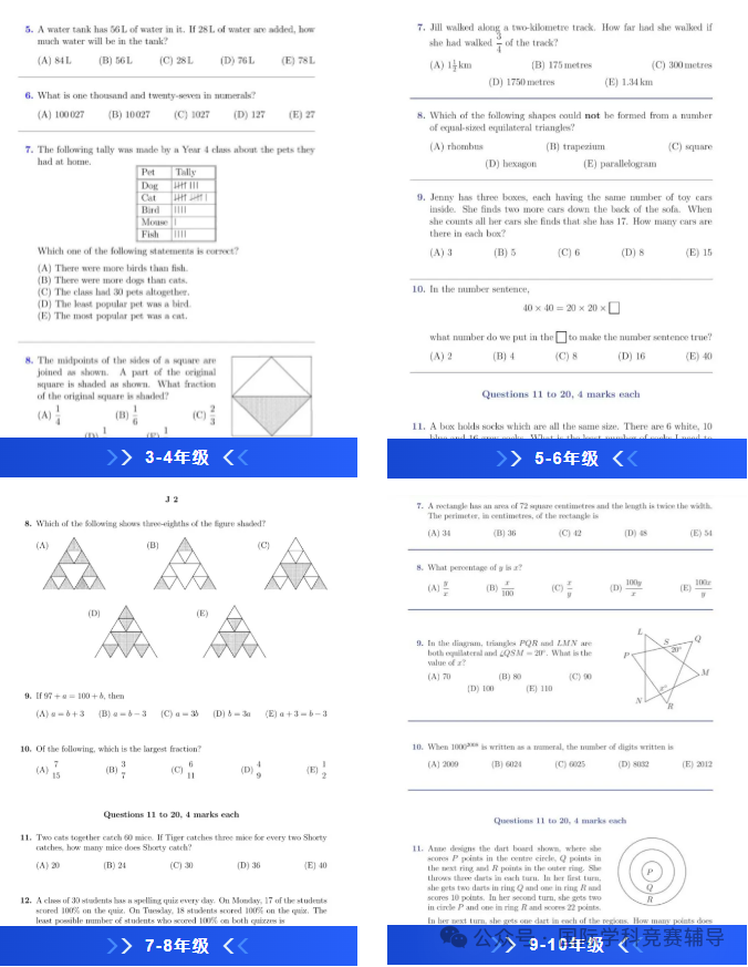 澳洲AMC数学竞赛