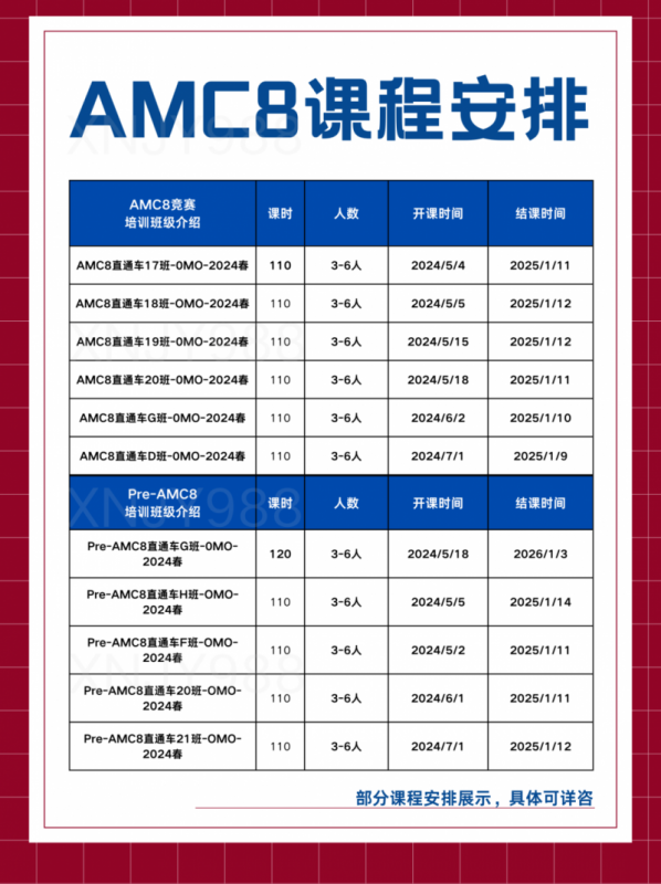AMC8数学竞赛