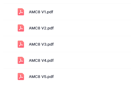 AMC8数学竞赛