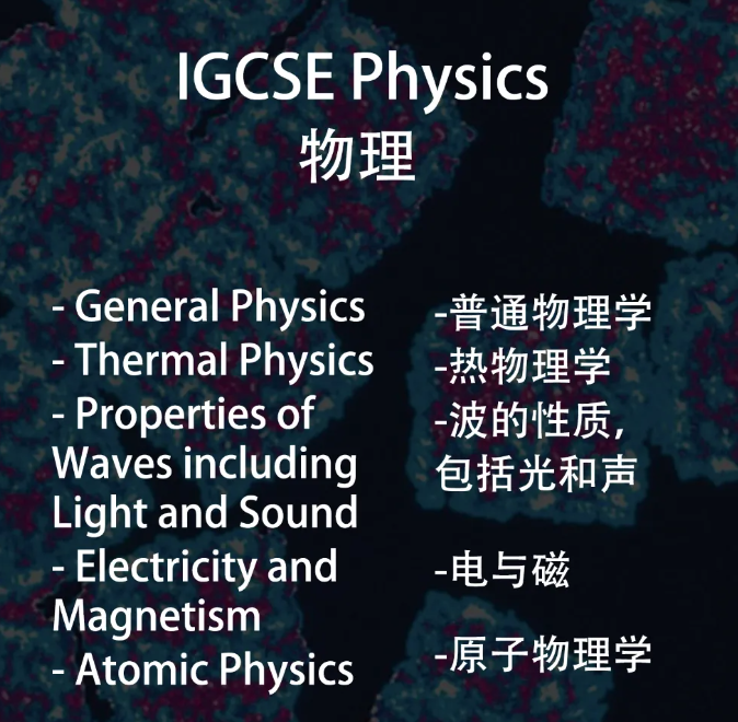 IGCSE课程