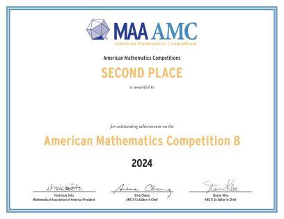 AMC8竞赛