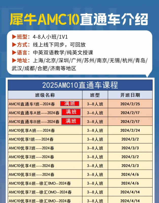 AMC10/12数学竞赛