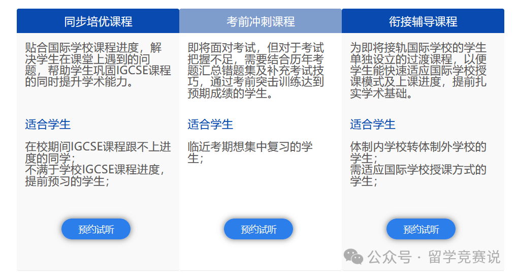 IGCSE课程