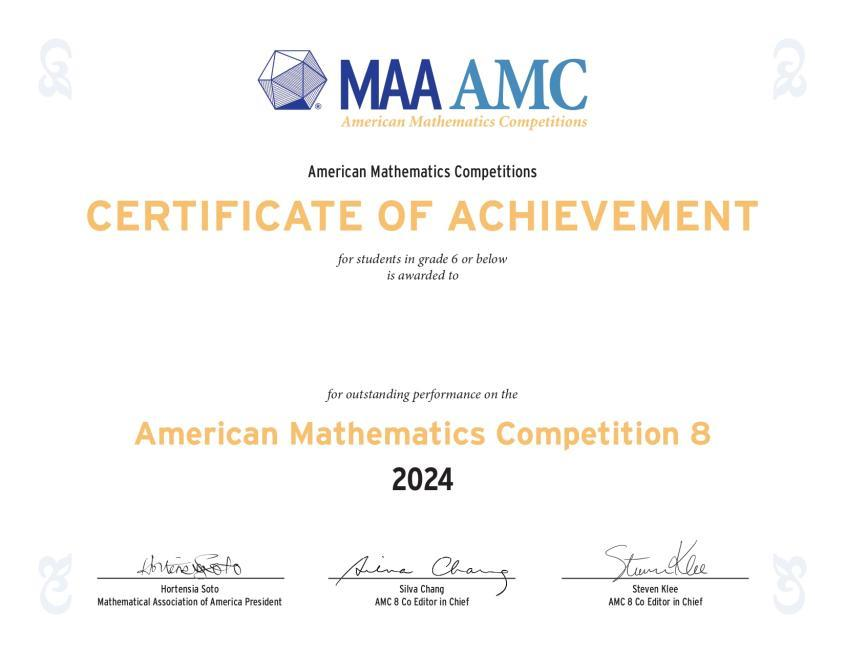 AMC8竞赛