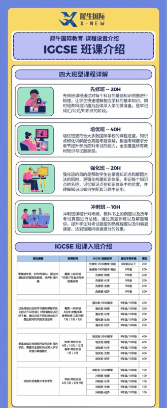  IGCSE课程