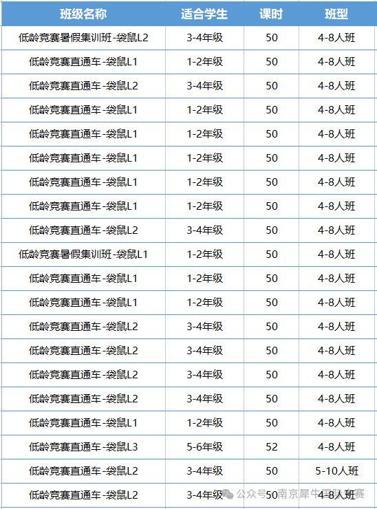 袋鼠数学竞赛