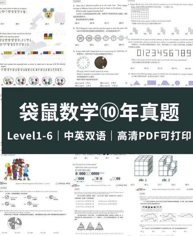 袋鼠数学竞赛