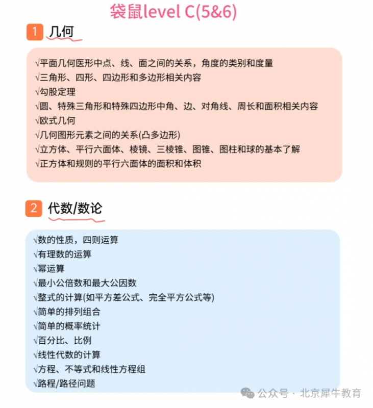 袋鼠数学竞赛