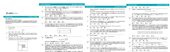 AMC8数学竞赛