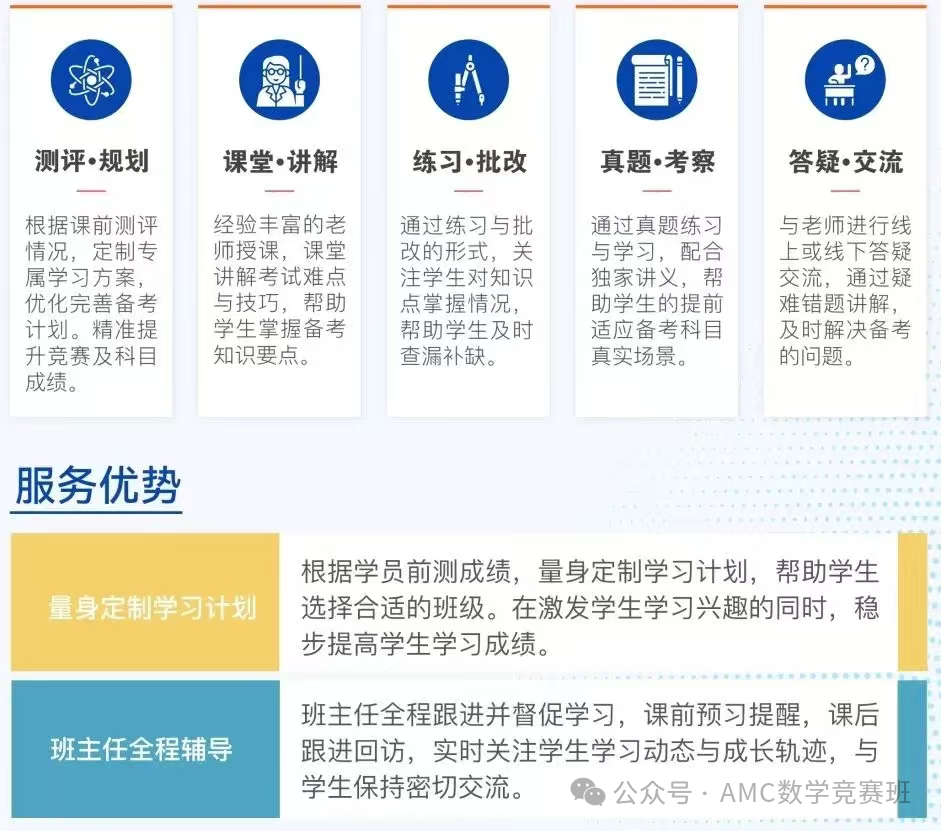 AMC8/10/12数学竞赛培训