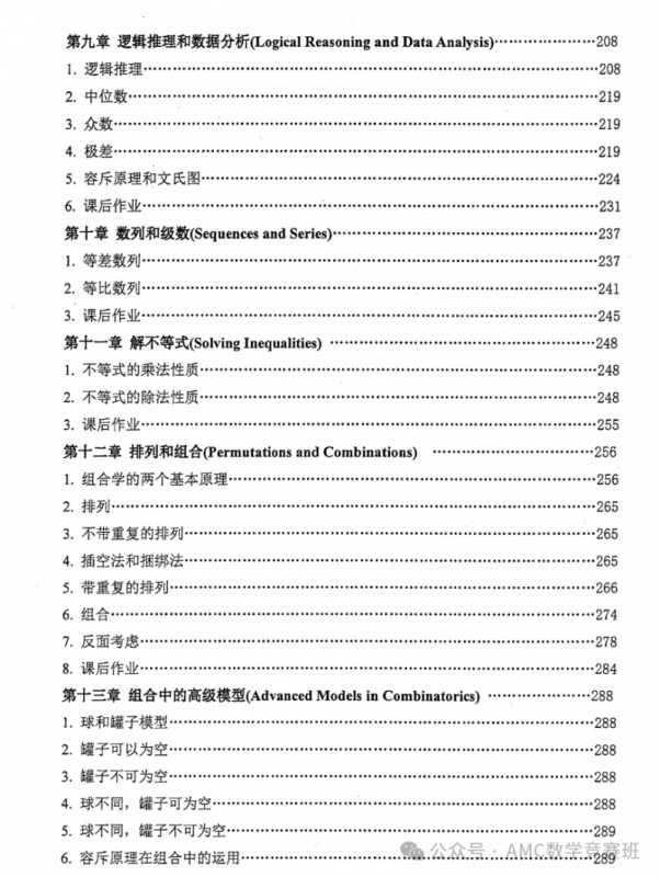AMC8推荐教材