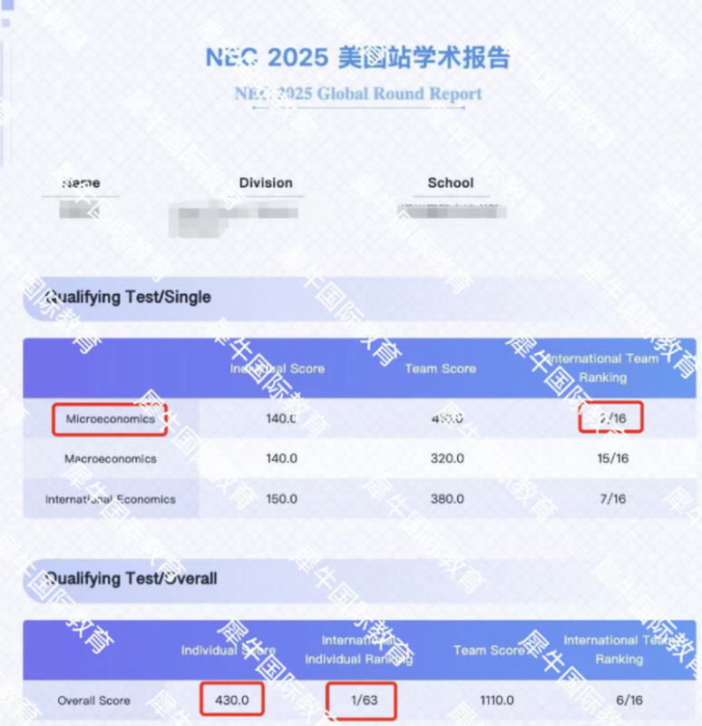 NEC经济商赛