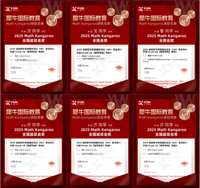 袋鼠数学竞赛