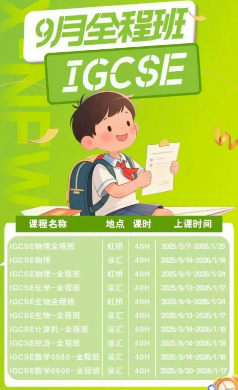 IGCSE课程