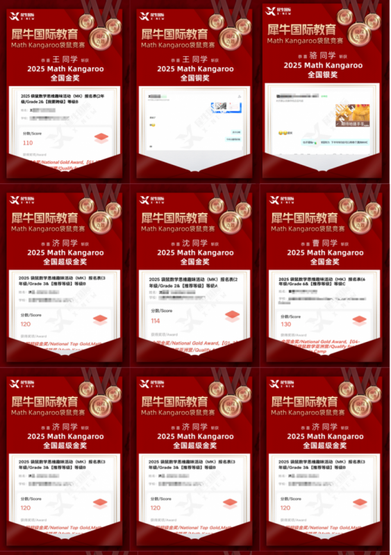 袋鼠数学竞赛