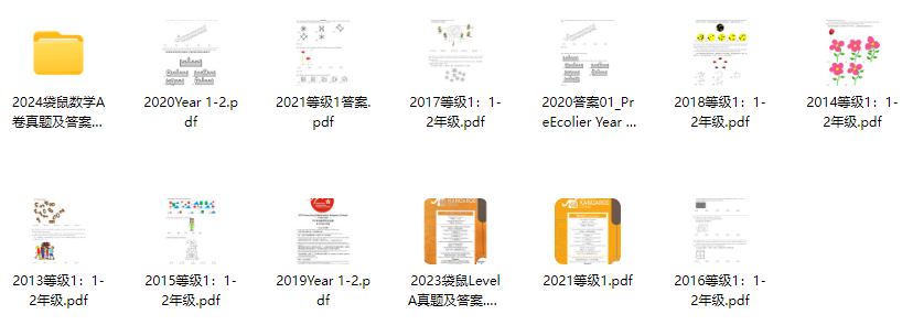 袋鼠数学竞赛