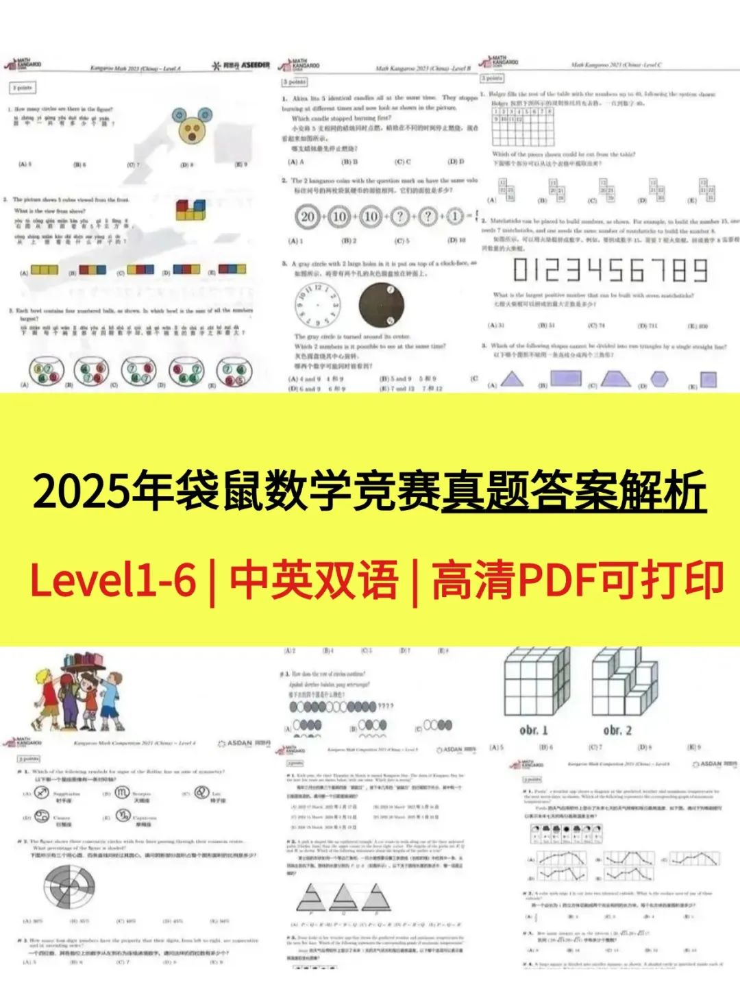 袋鼠数学竞赛