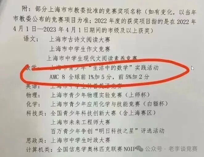 AMC8相当于国内数学什么水平