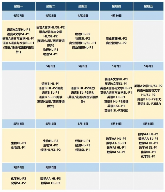 IB课程培训
