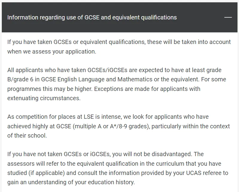 IGCSE