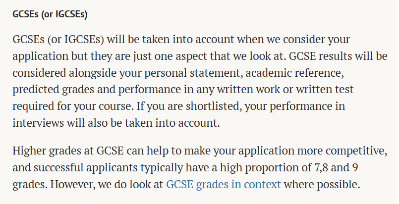 IGCSE