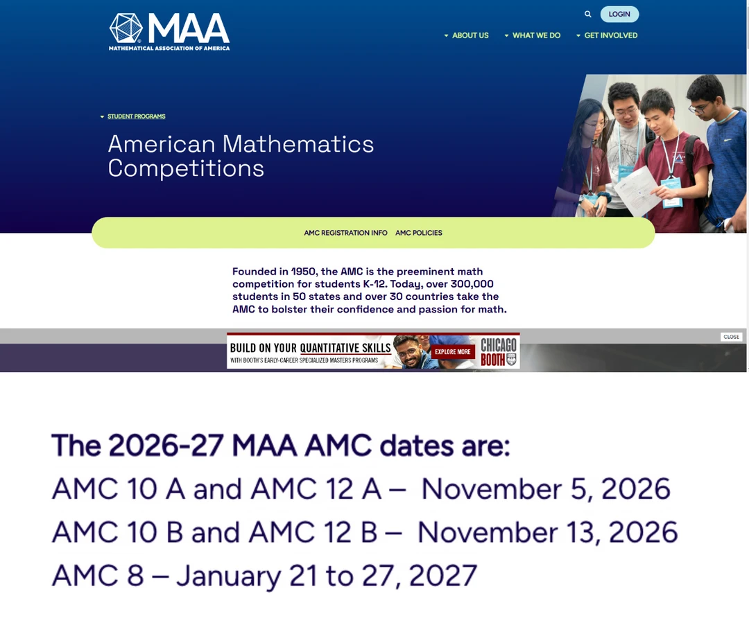 AMC12数学竞赛