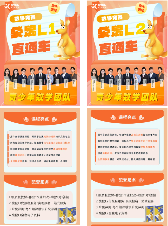 袋鼠数学竞赛