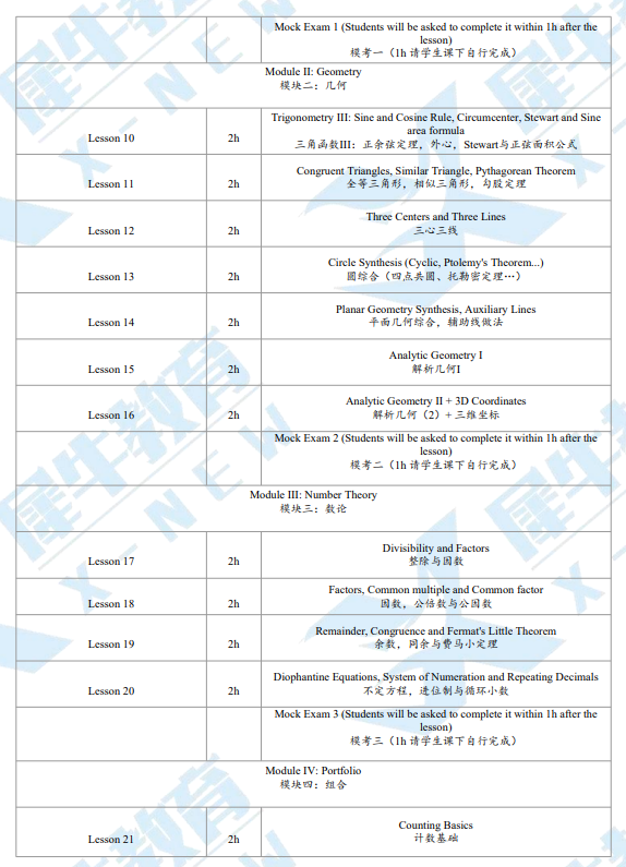 犀牛教育AMC12培训