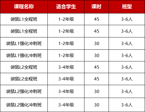 袋鼠数学竞赛