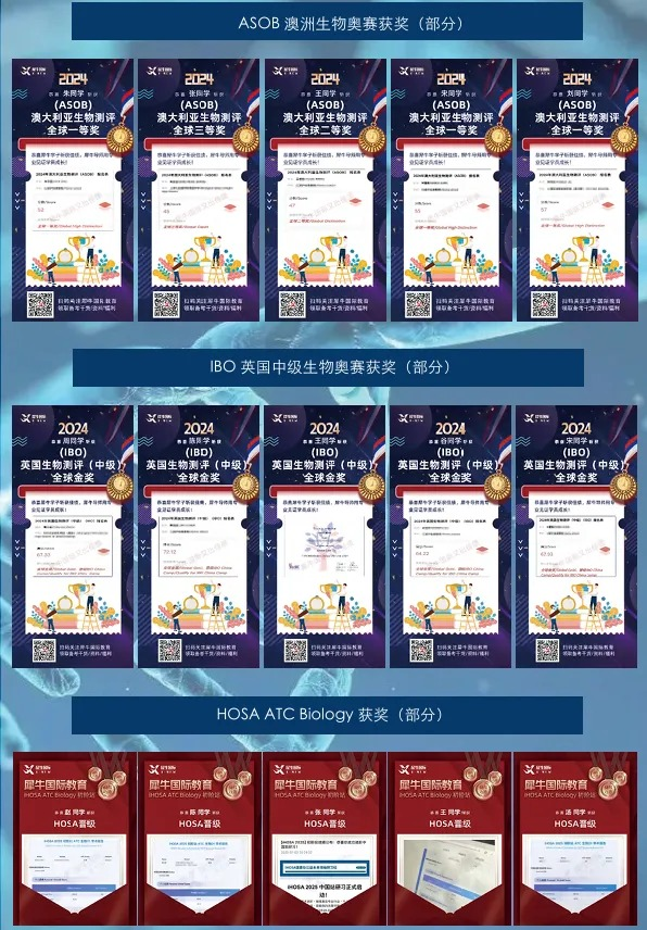 HOSA国际生物竞赛,犀牛国际教育,